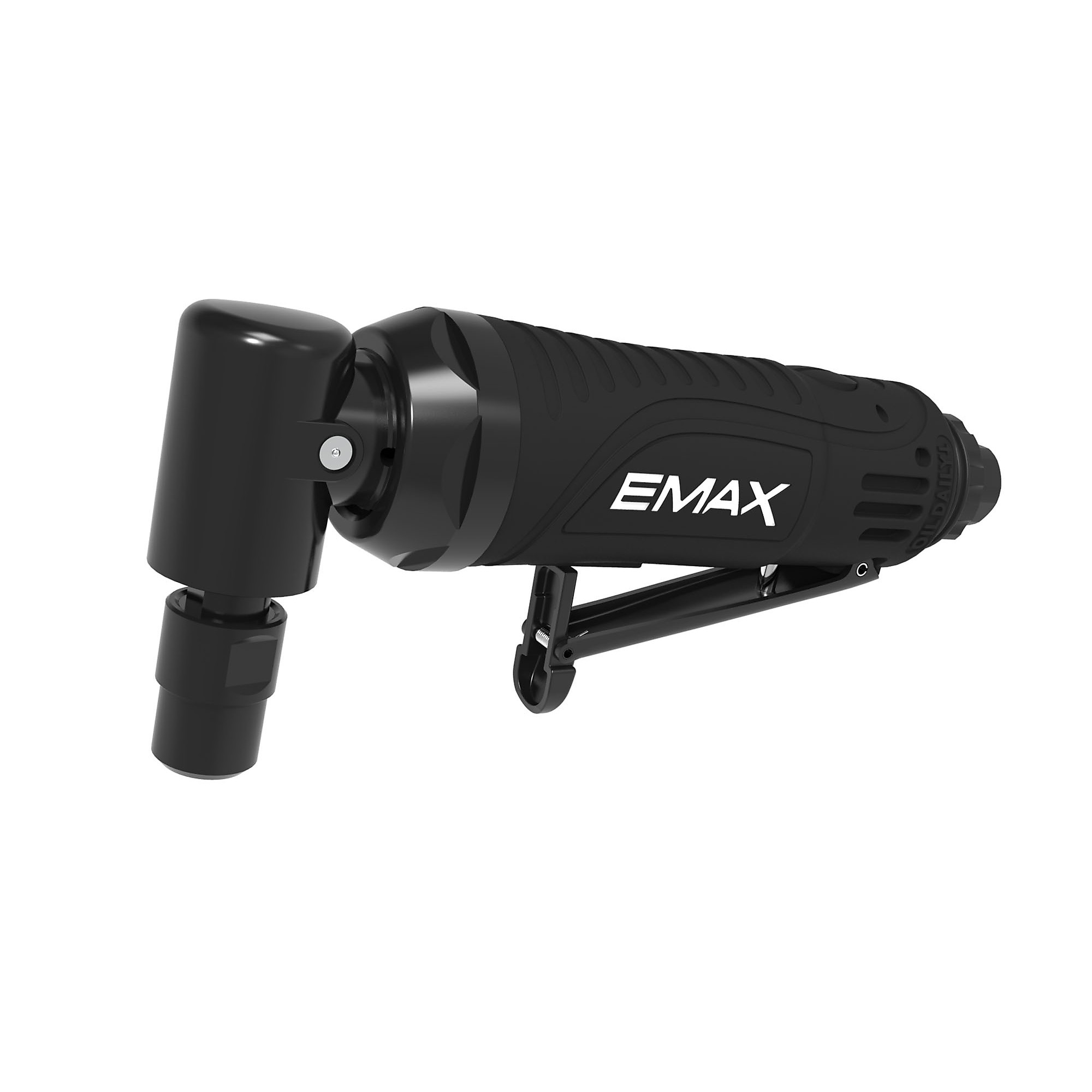 Emax, Composite 1/4in. Air Angle Die Grinder, Max. Speed 18000 rpm, Model# EATAG02S1P